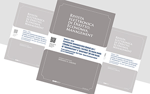 N. 2026/1 - Rivista elettronica di Diritto, Economia, Management